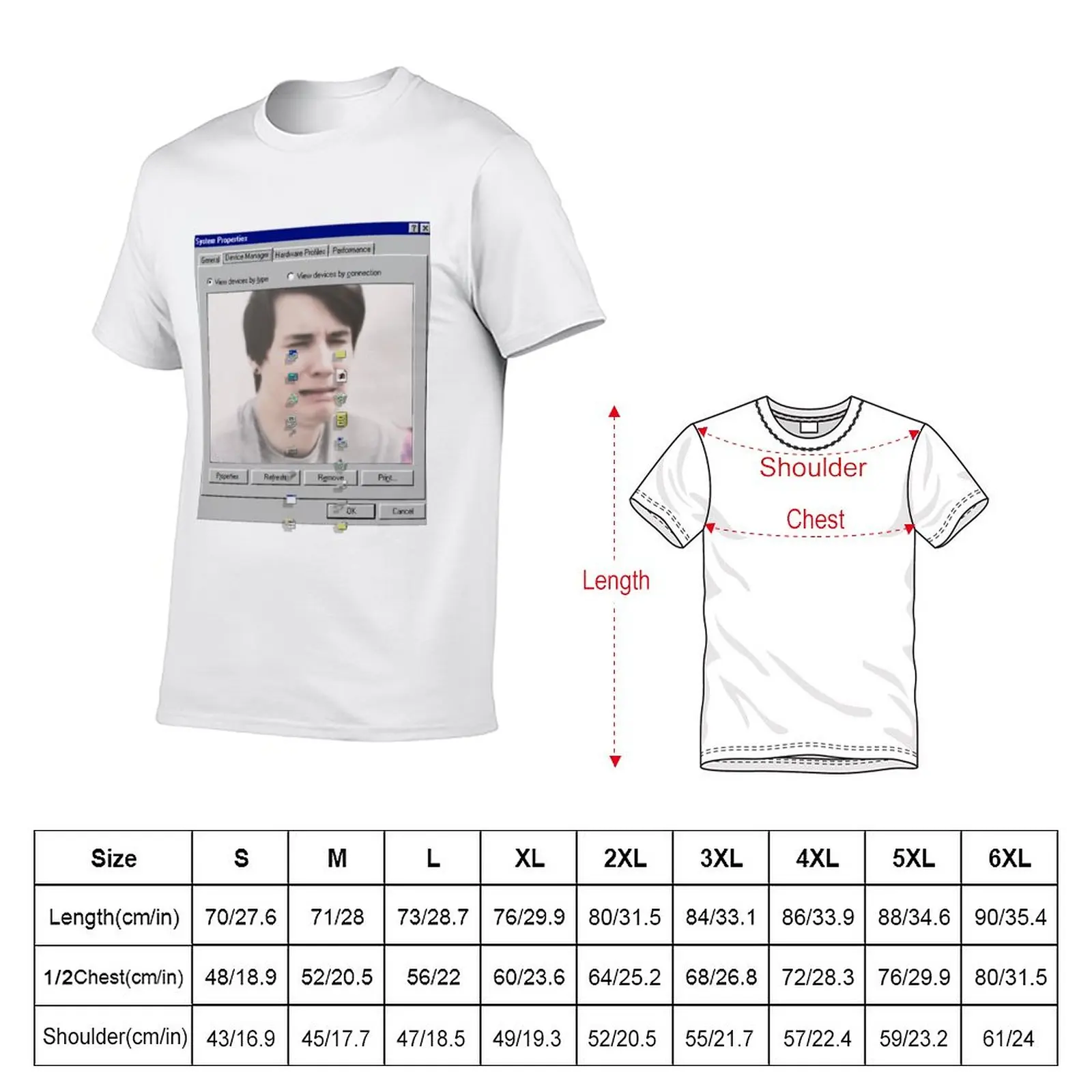 New Dan crying T-Shirt summer tops sports fan t-shirts T-shirt for a boy quick-drying t-shirt Short sleeve tee men