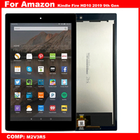 LCD Display 10.1 inch For Amazon Fire HD10 2019 HD 10 9th Gen M2V3R5 LCD Display Touch Screen Digitizer Assembly