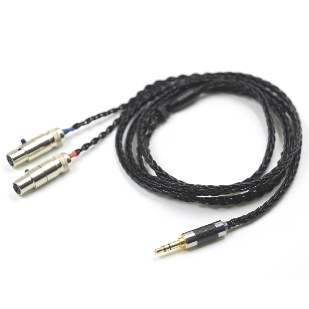 Haldane HIFI 블랙젤리 하이엔드 타이완 7N Litz OCC 헤드폰 교체 업그레이드 케이블, HDD HPC1 2 3 4 5 HDD폰 HEDD 오디오용