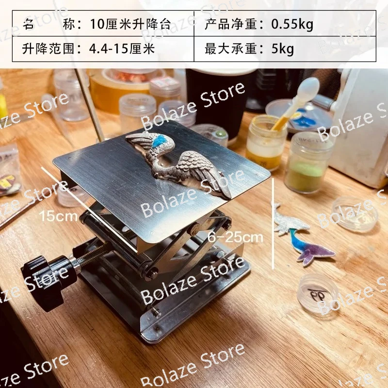 

Enamel Firing Tool Glaze Filling Lifting Platform Enamel Coloring Tool Protective Neck Cone