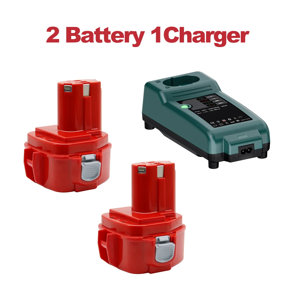Für Makita 12V Batterie für Makita 192598 1235-2 pa12 6213d 6217d 6227d 6313d ni-mh Ersatz batterie