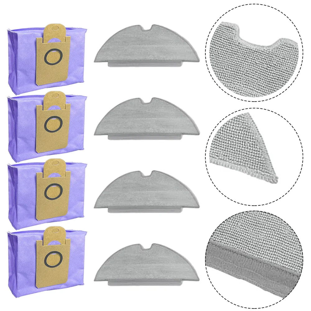Vacuum Mop Cloth Dust Bag Kit Replacement For RoboVac L35+ For LR30+ Vacuum Cleaner Accessories