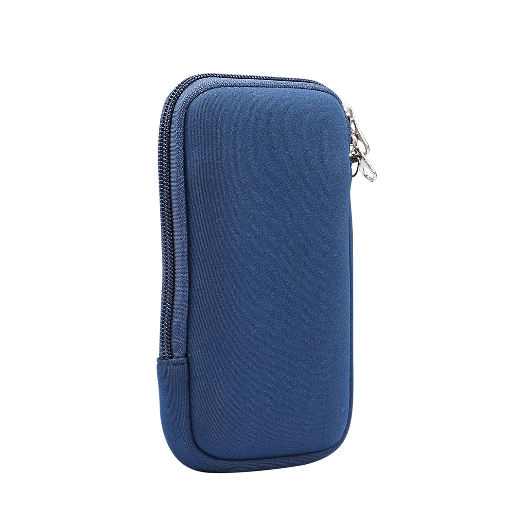 Neoprene Zipper Phone Bag Case For Google Pixel 8 7 6 Pro 8A 7A 6A 5A 4A 5G 3 3A XL,Sony Xperia 1 5 10 V ACE,LG Velvet V50 Pouch