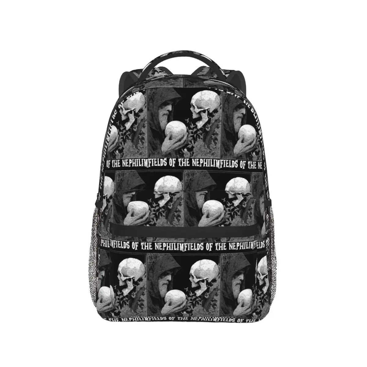 

Enigmatic Cowboy And Gothic Aura Backpack Hot Sale Daypack Large Capacity Kids BookBag School Bag Shoulder Bags for Men Women