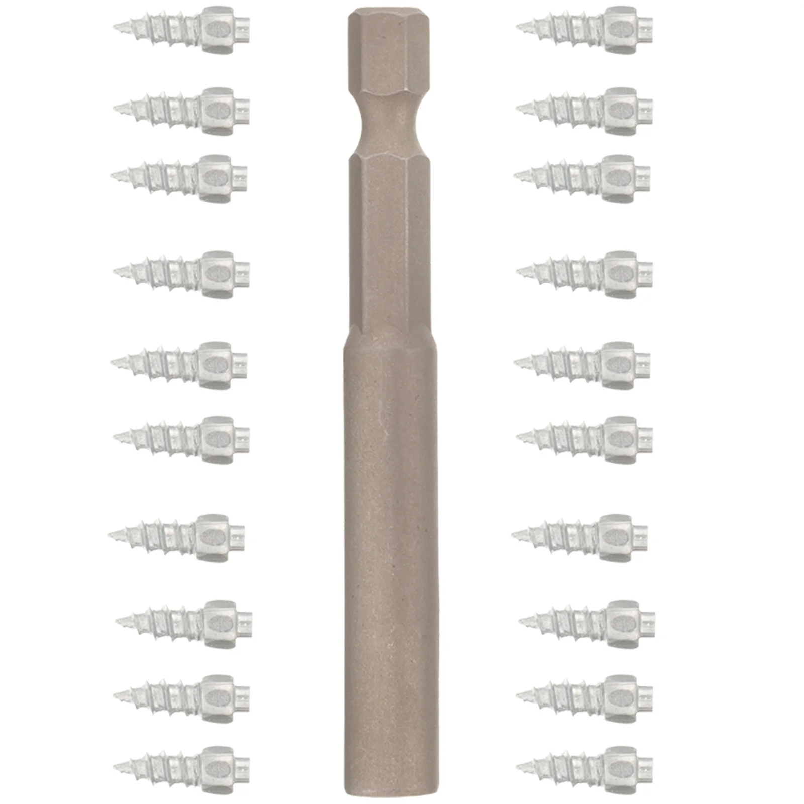 

20Pcs Anti Skid Snow Screw Studs for Tire Traction Off Road Wheel Studs Durable Nails for Cars Tire Spikes Wheel