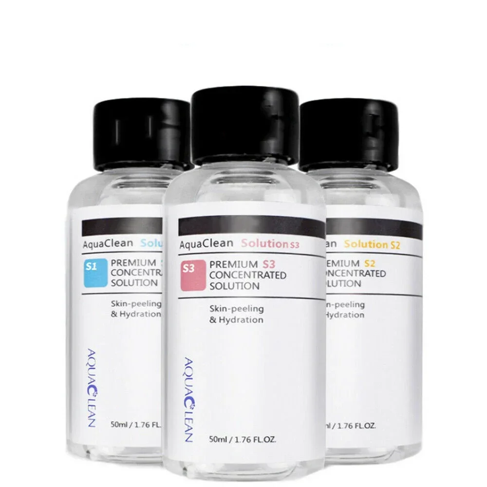 3 szt. Premium S1 S2 S3 skoncentrowany roztwór do peelingu Aqua roztwór płynny oczyszczający zmarszczki usuń serum do pielęgnacji twarzy