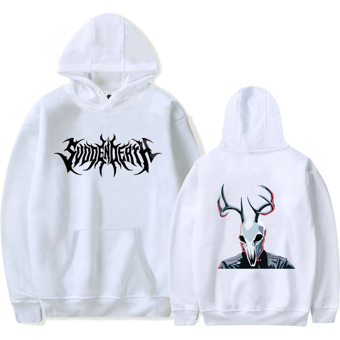 Svdden Death Hoodie EDM Festivals 2024 Clothing Women Men Fashion Sweatshirt Hip Hop Style Clothes Vintage Tops Casual Hoody