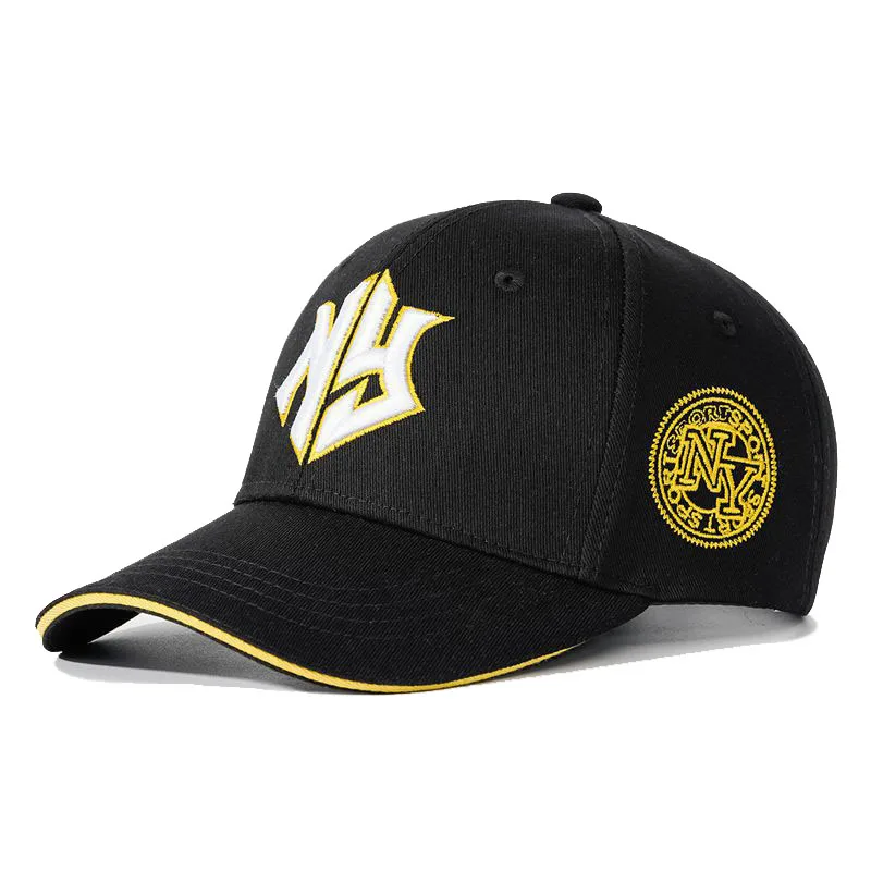 عالية الجودة قبعة بيسبول رسالة نيويورك المطرزة Snapback قبعة للرجال النساء قبعة الشمس ربيع الخريف في الهواء الطلق الهيب هوب المجهزة قبعة #2