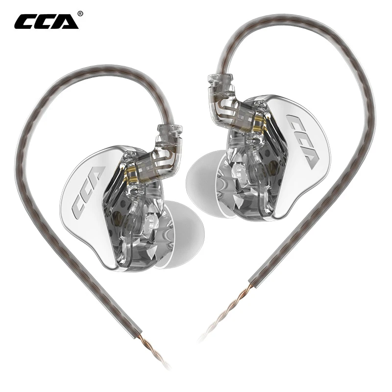 CCA CRA Wired Headset Hanging In Ear HiFi Earbuds Monitor Headphones Noice Cancelling Sport Gamer Earphones KZ EDX Pro ZSN Pro 2