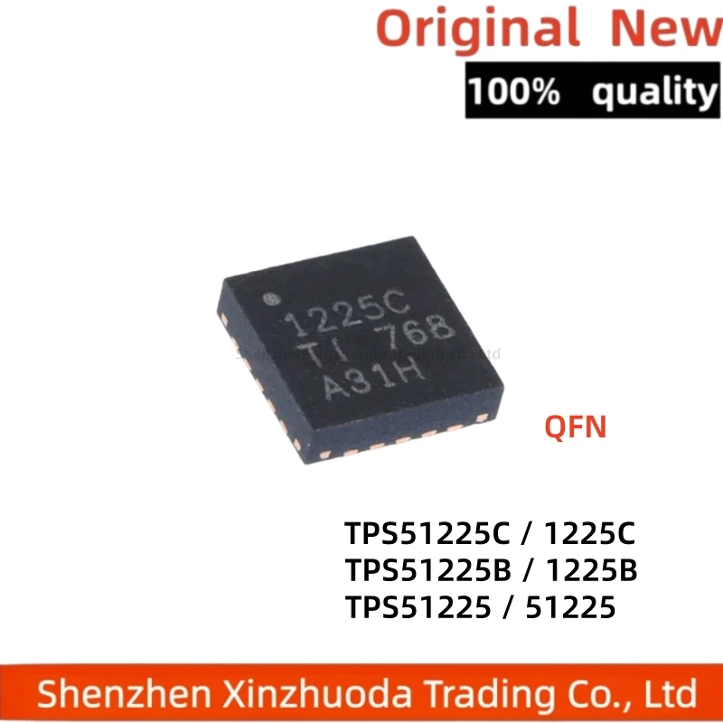 1 piece of TPS51225CRUKR 1225C TPS51225B 1225B 51225 TPS51225RUKR SMT QFN power management chip
