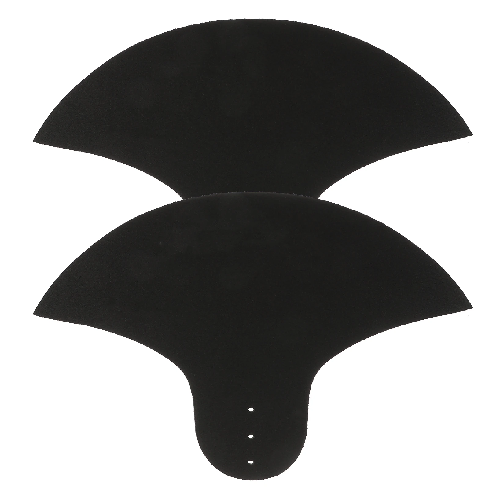 

2pcs Cymbal Useful Drum Mute Drum Mute Black Hi Hat Replacement Practice Accessories Sound Dampening System Silent