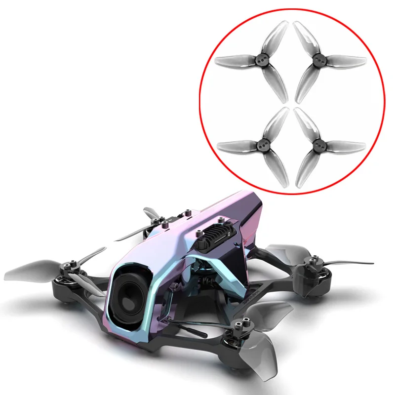 2Pairs HQProp 5Inch Propeller T2.5x1.9x3 2 3-Blade CW/CCW Paddles for Racing RC Drone Compatible with Mario Mini25 Wing Parts