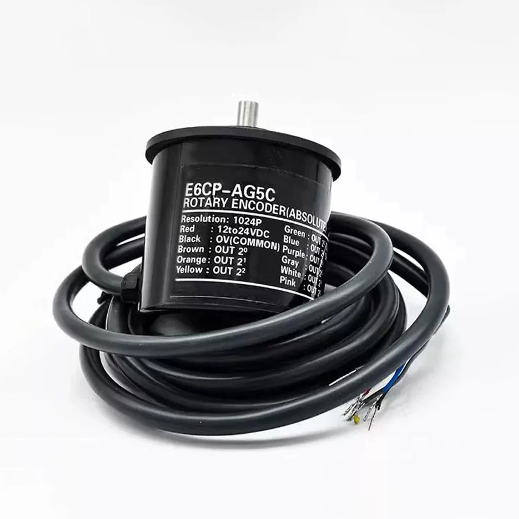 

E6CP-AG3C/E6CP-AG5C/E6CP-AG5C-C E6CP-A Series Parallel Absolute Value Rotary Encoder 8-12Bit Gray Binary Output Code Encoder
