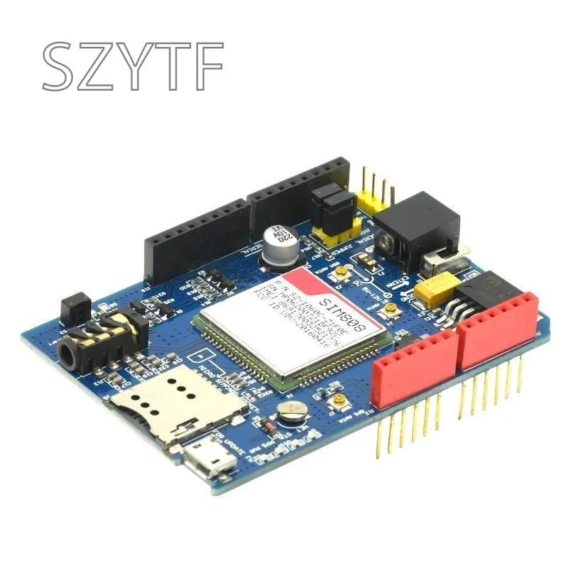 SIM808 GPRS/GSM GPS Shield 2 In 1 Shield GSM GPRS GPS Development Board SIM808 Module For Arduino