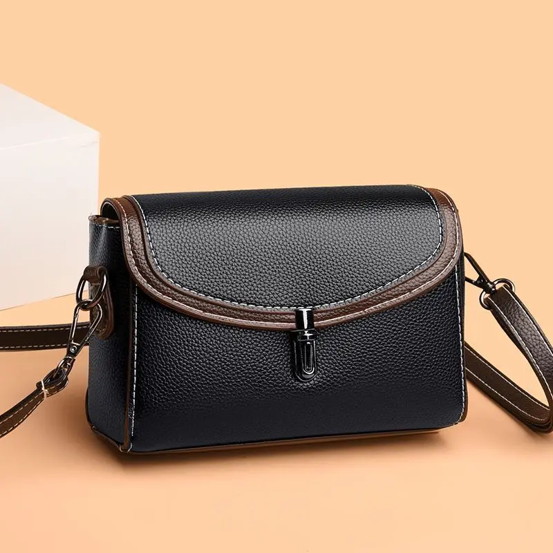 Fashion Crossbody Flap Shoulder Bags Women PU Leather Small Handbag Messenger Purse Vintage Female Clutch