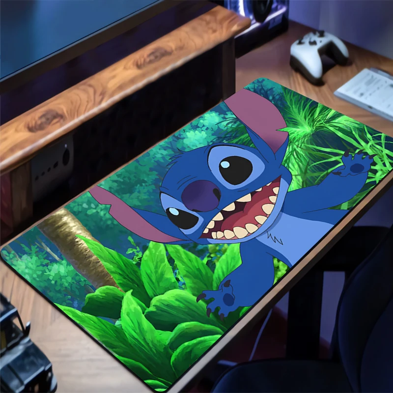 S-Stitchs Mousepad New MousePads Keyboard Pad Mouse Mat Gamer Soft Office Carpet Table Mat Desktop PC HD cartoon Large Mouse Pad