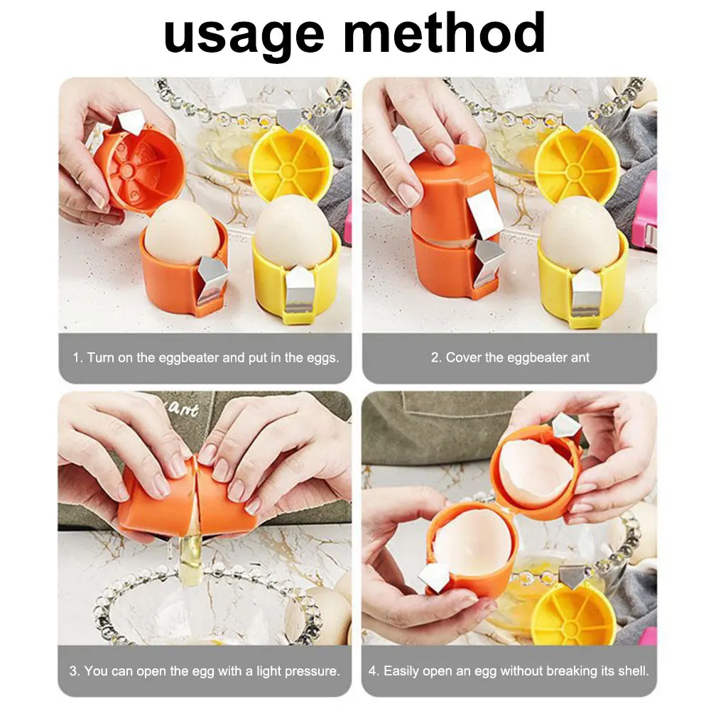 Practical Egg Shell Opener Egg Beater Egg Shell Separator Egg Scissors Household Kitchen Baking Tools Kitchen Cooking Tools