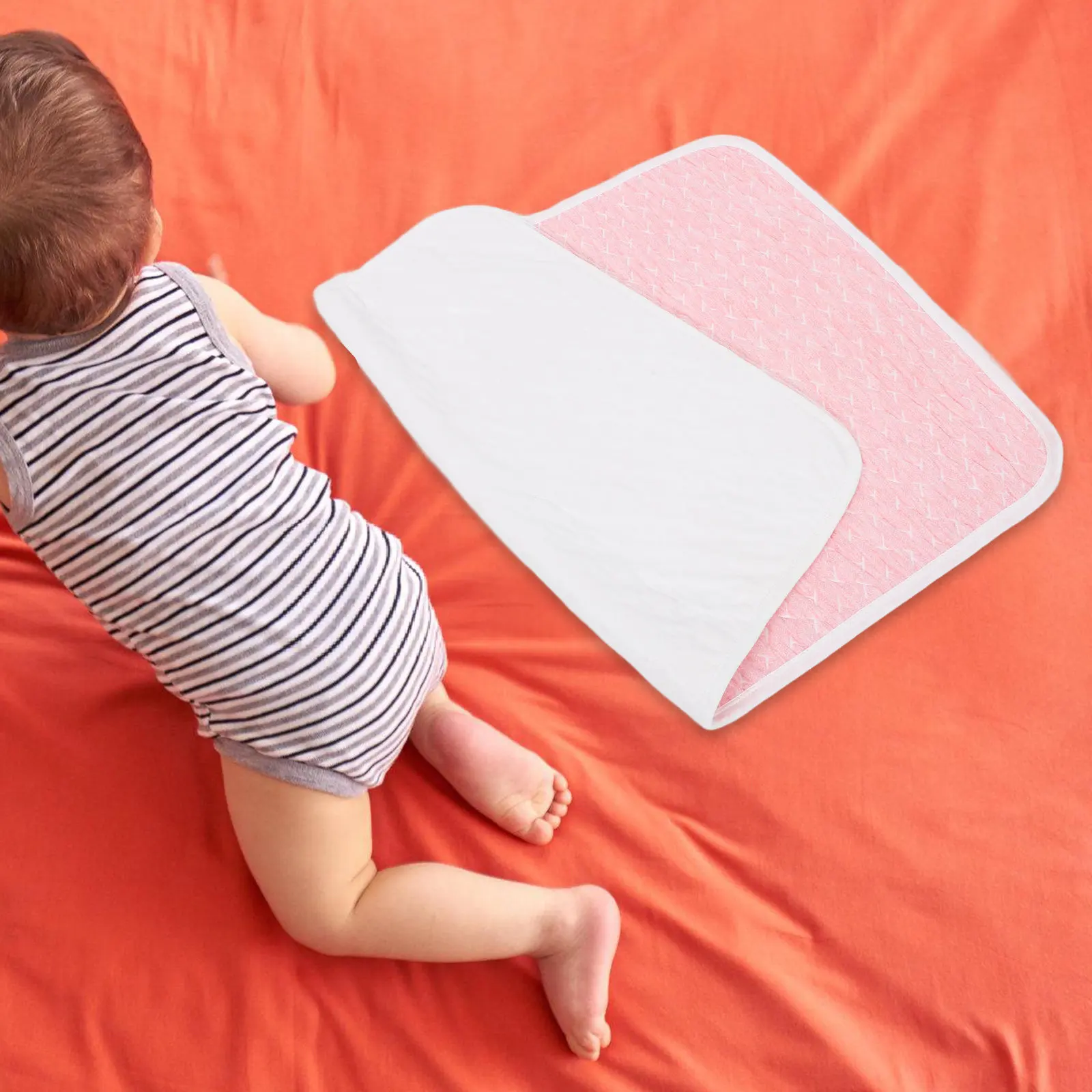 Baby Waterproof Breathable Changing Pad High Quality Cotton Multipurpose Nursing Mat for Home Travel Reusable Diaper Cushion