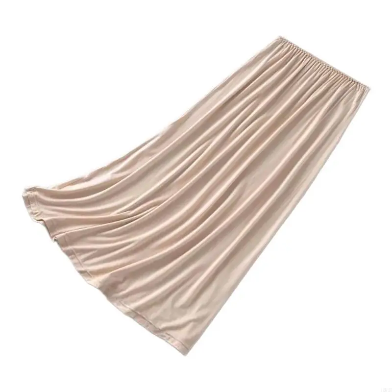 Women Half Slips Underskirt Midi Long Skirt Safety Petticoat for Under Dresses 