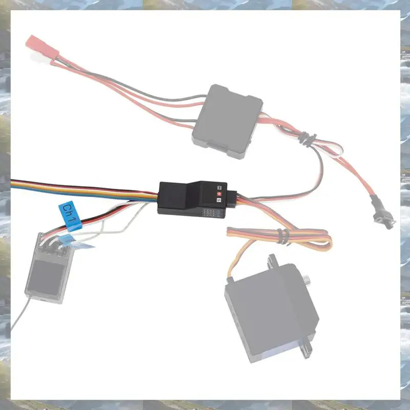 T82C Hot Sale-2X مجموعة نظام الإضاءة محاكاة التحكم ضوء الفرامل ضوء RC مجموعة إضاءة السيارة لنموذج 1/10 1/8