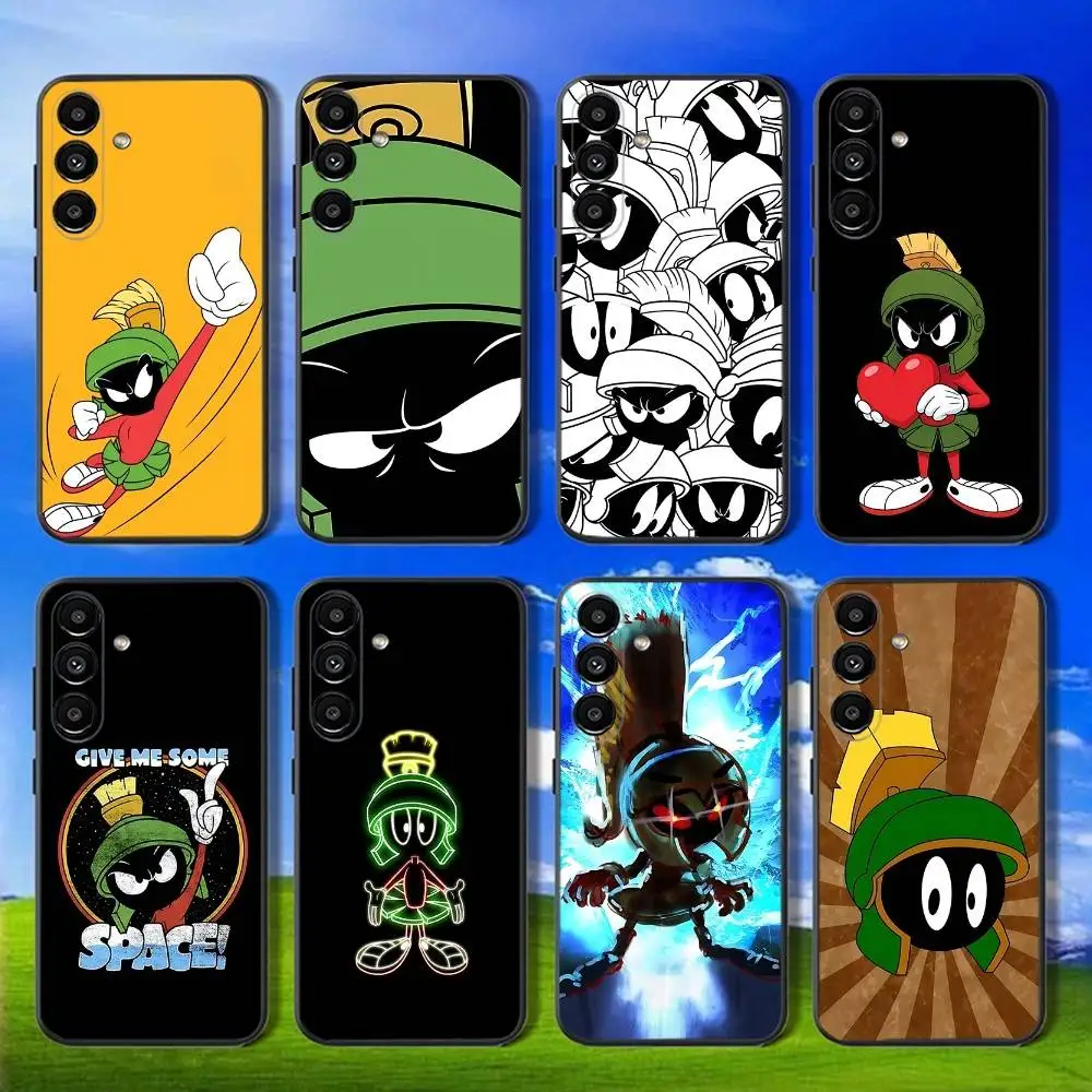 

M-Marvin The M-Martian Phone Case For Samsung Galaxy A13,A21s,A22,A31,A32,A52,A53,A71,A80,Soft Black Shell