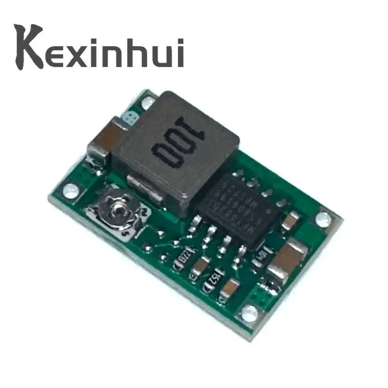 5pcs Mini360 RC 비행기 모듈 미니 360 DC 벅 컨버터 2A 스텝 다운 모듈 4.75V-23V ~ 1V-17V 17x11x3.8mm LM2596