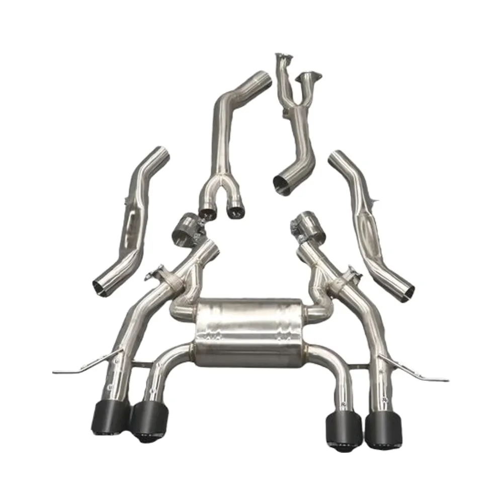 

Профессиональная новая выхлопная система 3.0T для BMW M4 G82 с тюнингом, включая даунпайп