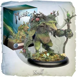 model kit resin kit   MoonStone Knoll the Troll Collectible Unassembled Sculpture for Hobbyists