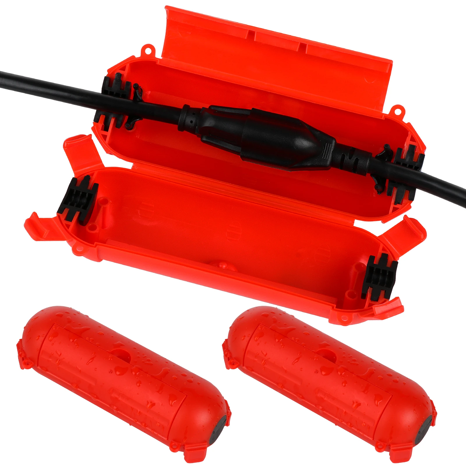 

Маленький наружный чехол для удлинителя, водонепроницаемая коробка и защитный чехол для наружной вилки/электрического кабеля/поделка, декоративный светильник