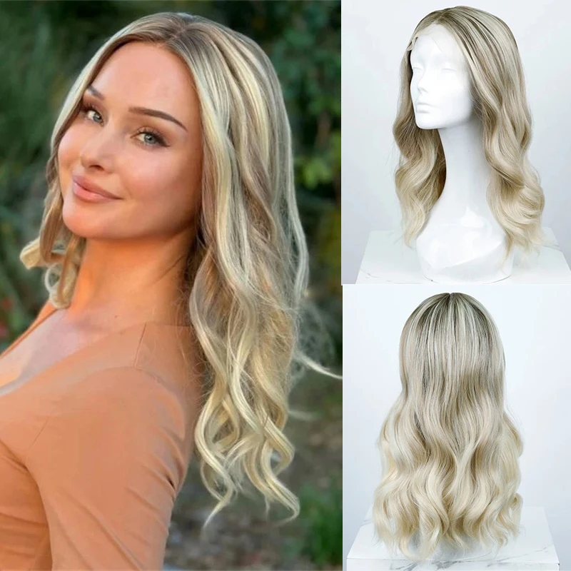 light-ash-blonde-highlights-wavy-wig-luxury-blonde-balayage-lace-front-wig-heat-friendly-synthetic-lace-wigs-for-women-daily-use