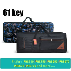 Portable 61 Key Electronic Piano Keyboard Bag Carrying Bag Storage Holder Case 600D Cloth for 61Key Piano Keyboard