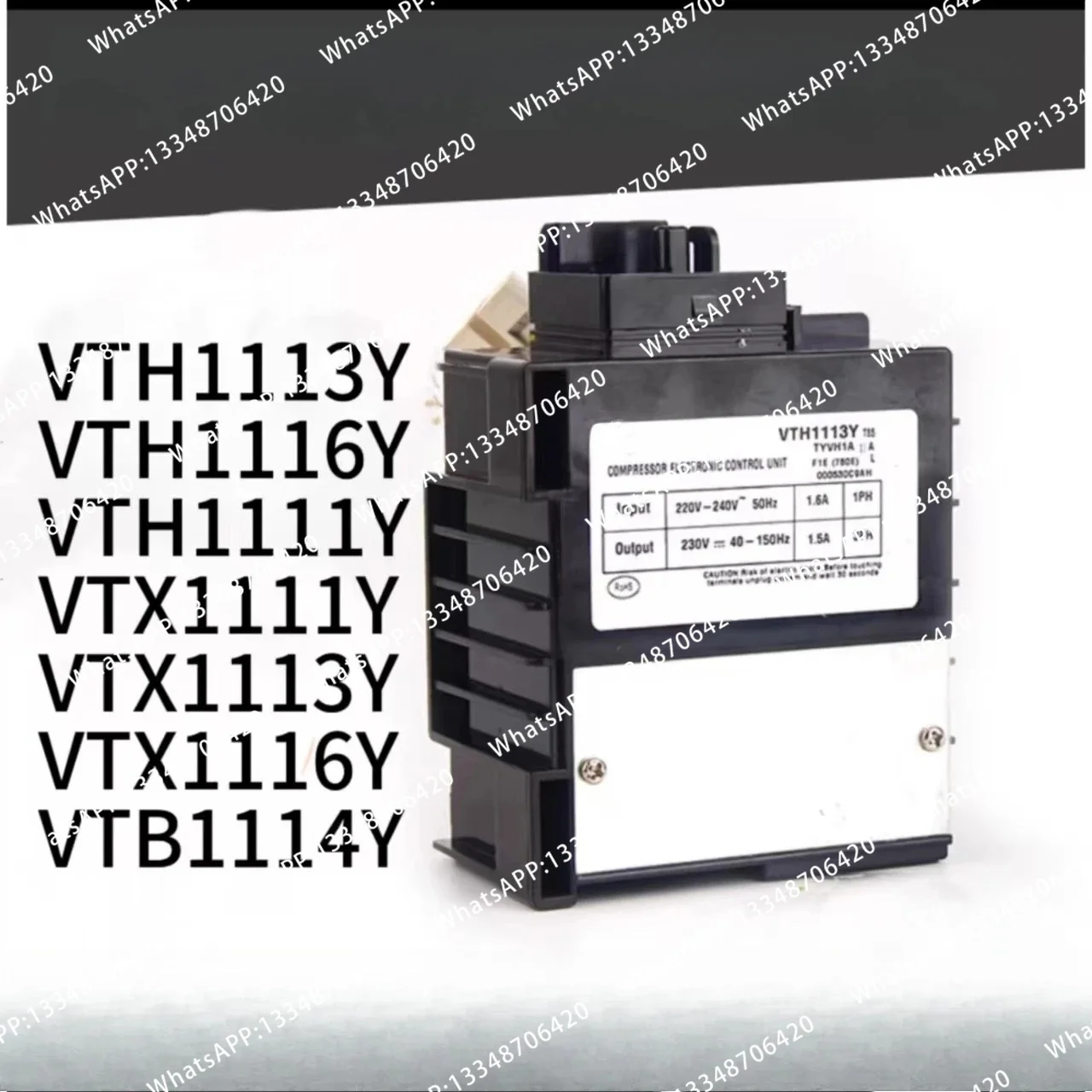 Para placa inversora de compresor VTH 1113Y/1116Y/1111Y, VTX1111Y/1116Y/1113Y, VTG1113Y/ VTB1114Y