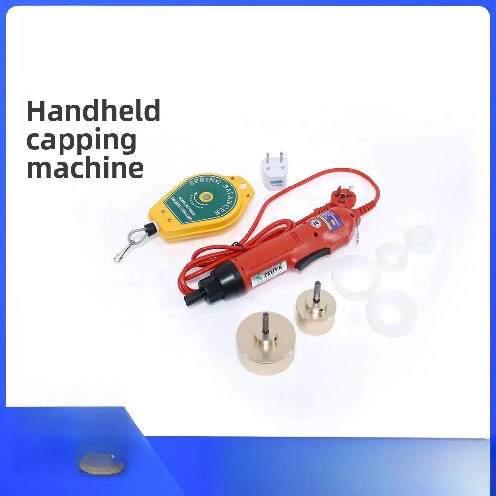 Electric capping machine Capping machine Beverage bottle Glass bottle Threaded cap locking machine