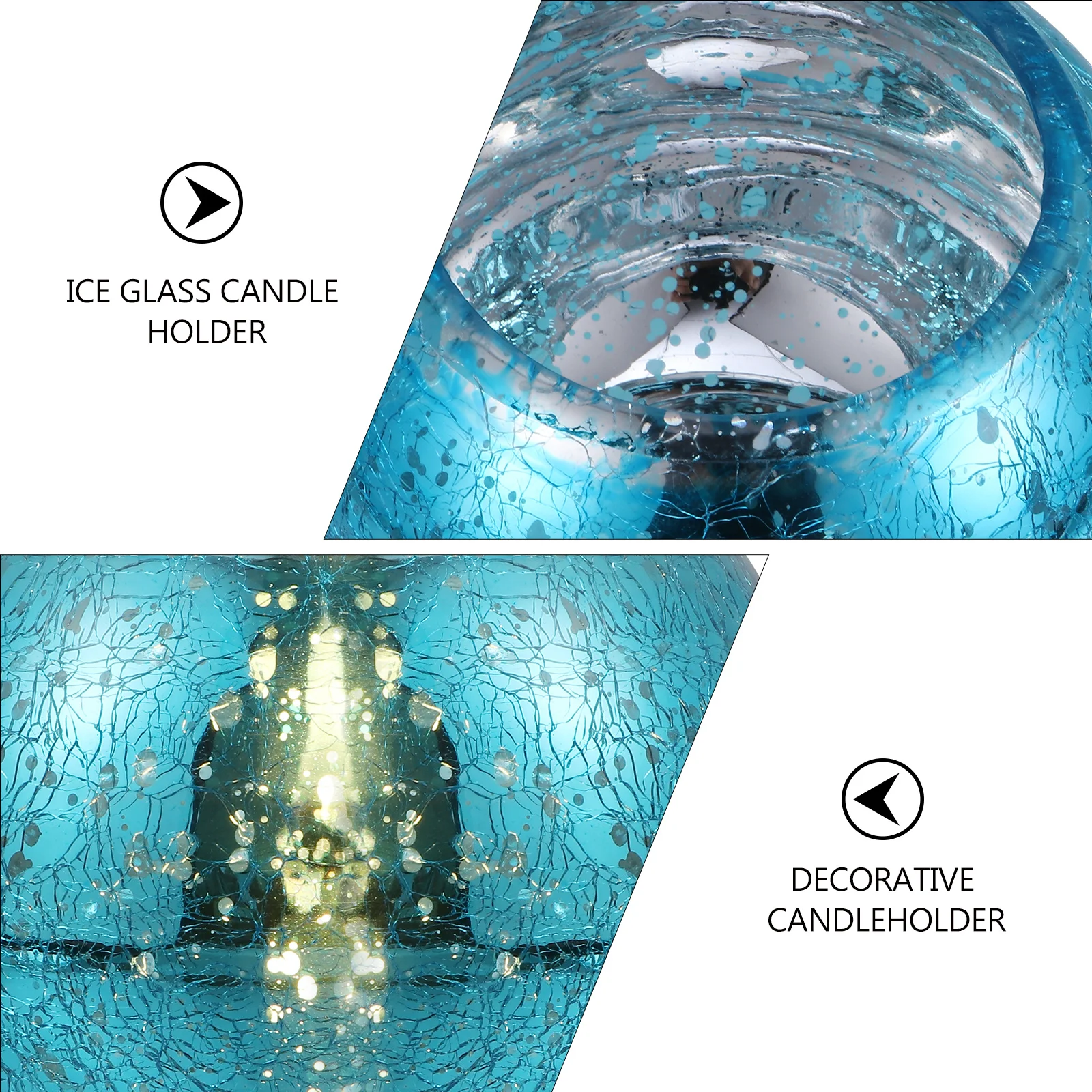 

1Pcs Glass Holder Empty Glass Cup for Homemade Candles Elegant Candlestick Design Enhances Living Space Decor