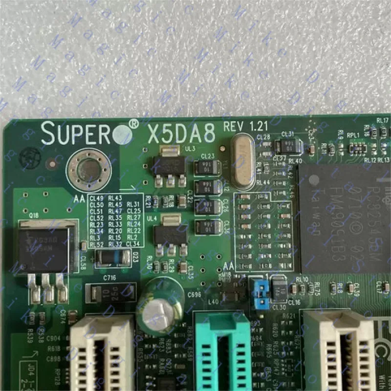 H  1PCS used X5DA8 REV 1.21 Motherboard tested