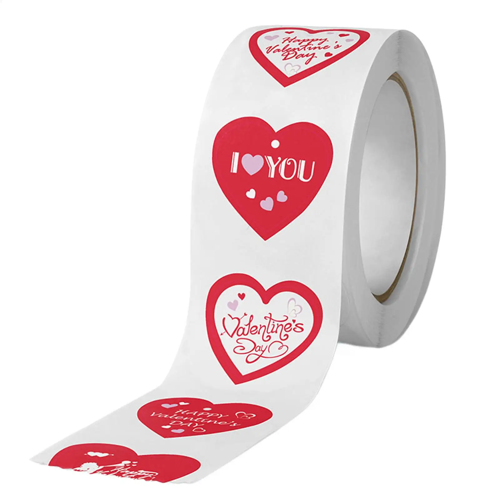 Seal Stickers Happy Valentine's Day Envelope Stickers Stickers for Envelopes Heart Shaped Invitation Accessories for Valentine's
