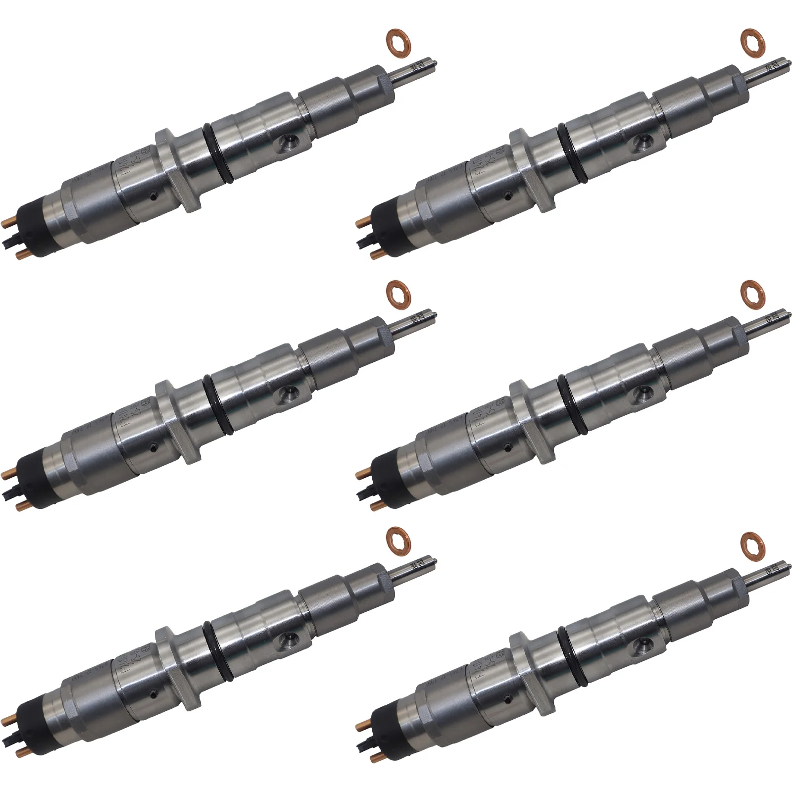 6 шт. топливных форсунок FIB1369SN для Dongfeng DFL 1250 1251 3251 3310 4181 4251 65518-10 DFZ 5251 8.9L ISle375 30 510 H/P-2006