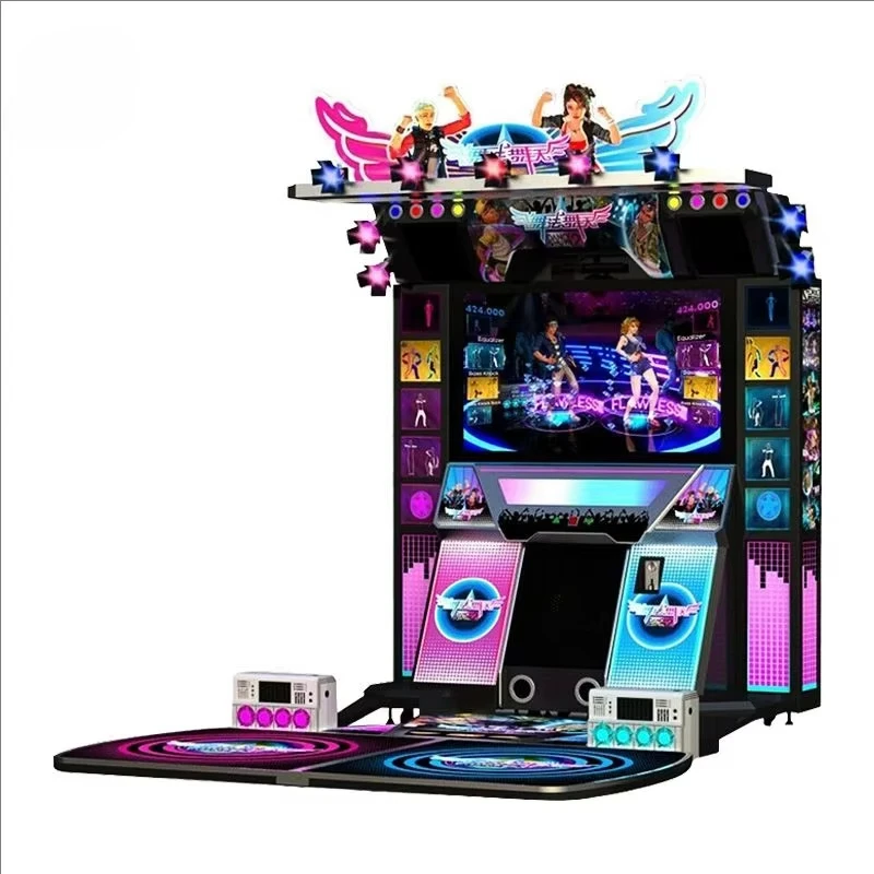 Dance Dance Revolution Arcade Machine English Language Indoor Amusement Park Game Excluding Freight