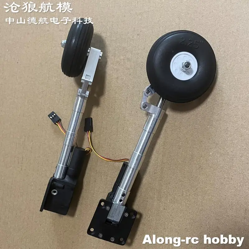 Train d'atterrissage latéral à genoux, amortissement principal rétractable, hauteur 118 – 218mm, roue de 2.25 pouces pour modèle de bricolage de 3 à 6kg, pièce d'avion Jet EDF RC