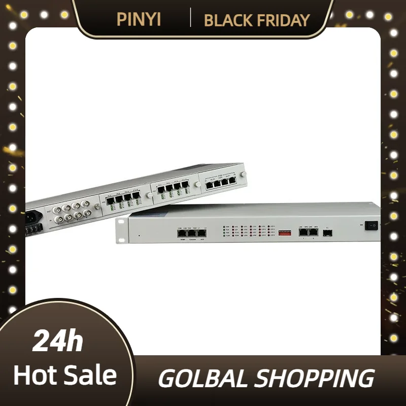 Fctel modular genuíno Tdm Ip E1 Tdm sobre voz Ethernet sobre conversor IP Fct-e4