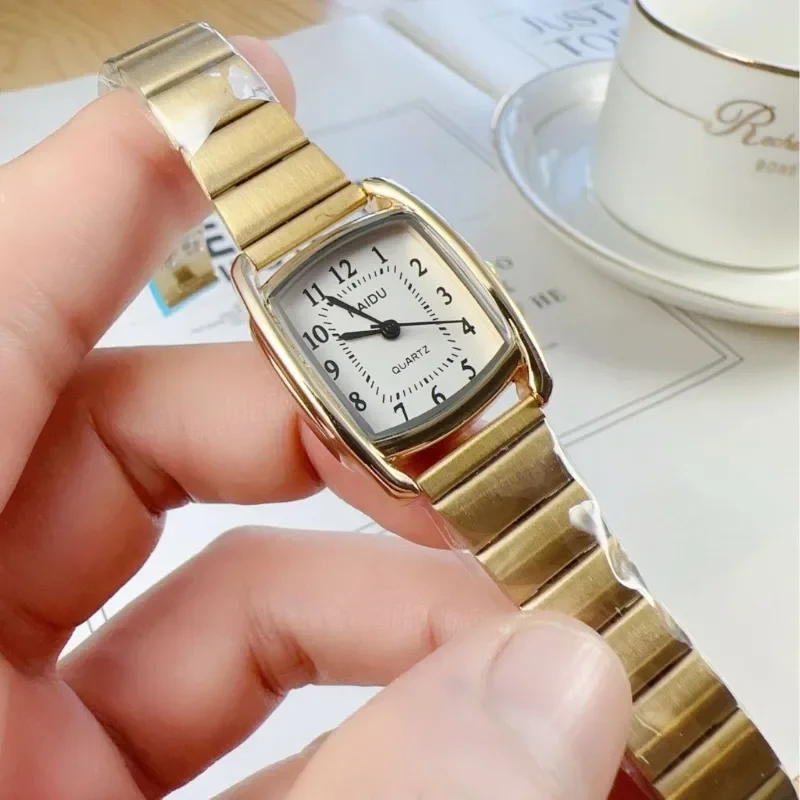 Luxury Ladies Watch Stainless Steel Strap Quartz Watch Fashion Woman Wristwatch Relojes Para Mujer Adjustable Dropshipping