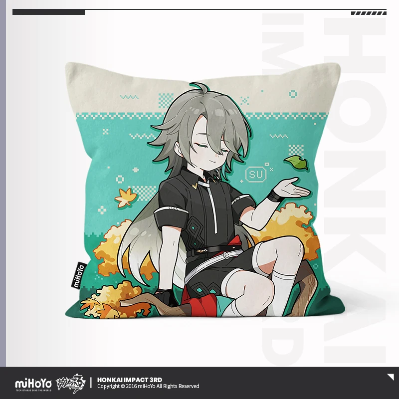 وسادة MiHoyo Honkai الرسمية ، Merch الرسمية ، الأصلية ، الأصيلة ، سلسلة Yingjie ، Mobius ، Kosma ، Kevin ، Kevin ، Kalpas ، Elysia