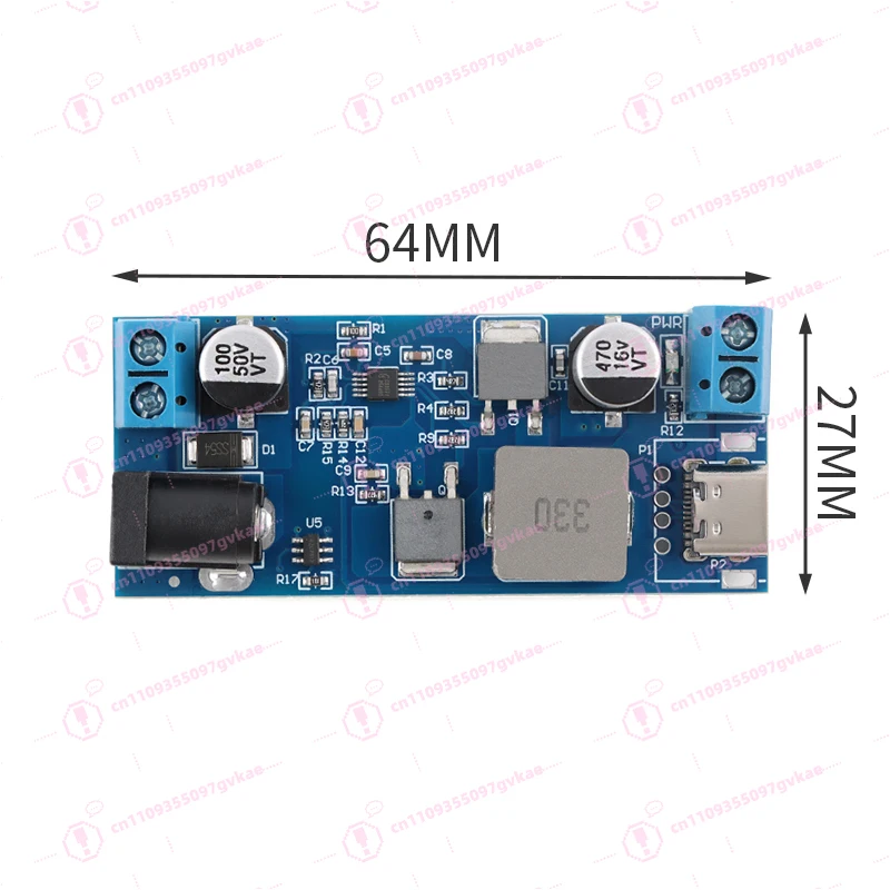 DC-DC 24V/12V To 5V 5A Step Down Power Supply Buck Converter Replace LM2596S Adjustable USB Step-down Charging Module for Phone