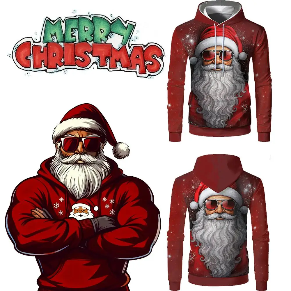 

Hot Sale Santa Claus 3D Printed Hoodies Men Women Street Fashion Pullovers Autumn Winter Casual Holiday Party Super Loose Tops