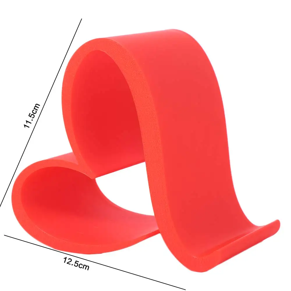 

PLA Heart Shaped Phone Stand Aesthetic Multi-functional Love Mobile Phone Holder Portable Ins Girl Desk Lazy Bracket