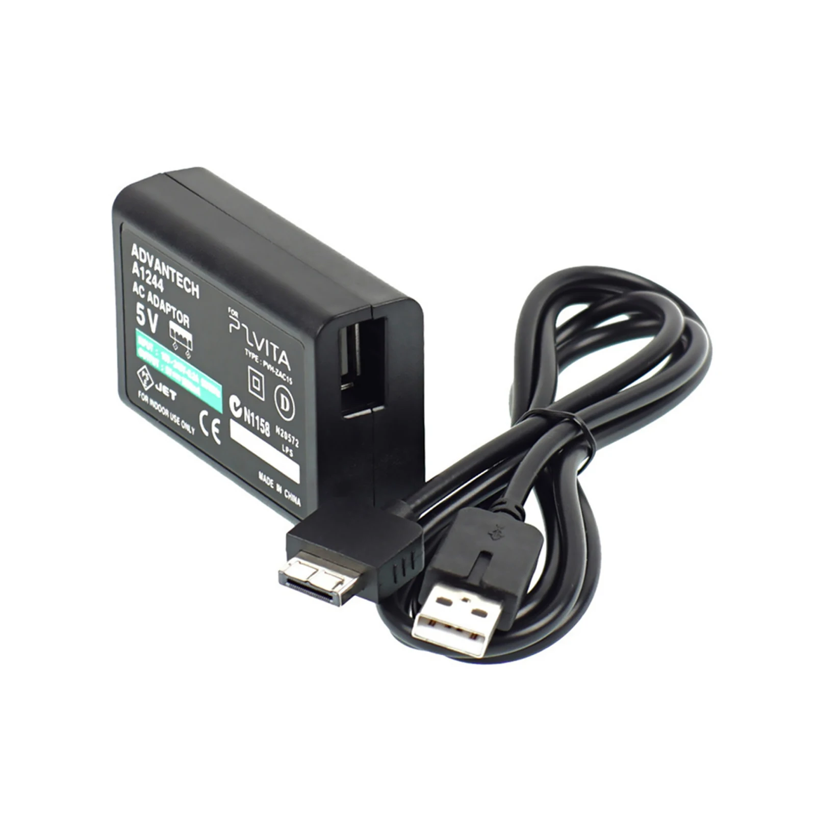 Home Wall Charger AC Power Supply Adapter For Sony Ps Vita 1000 PS Vita 1000 Series PSV Data Charging Cable Console Accessory