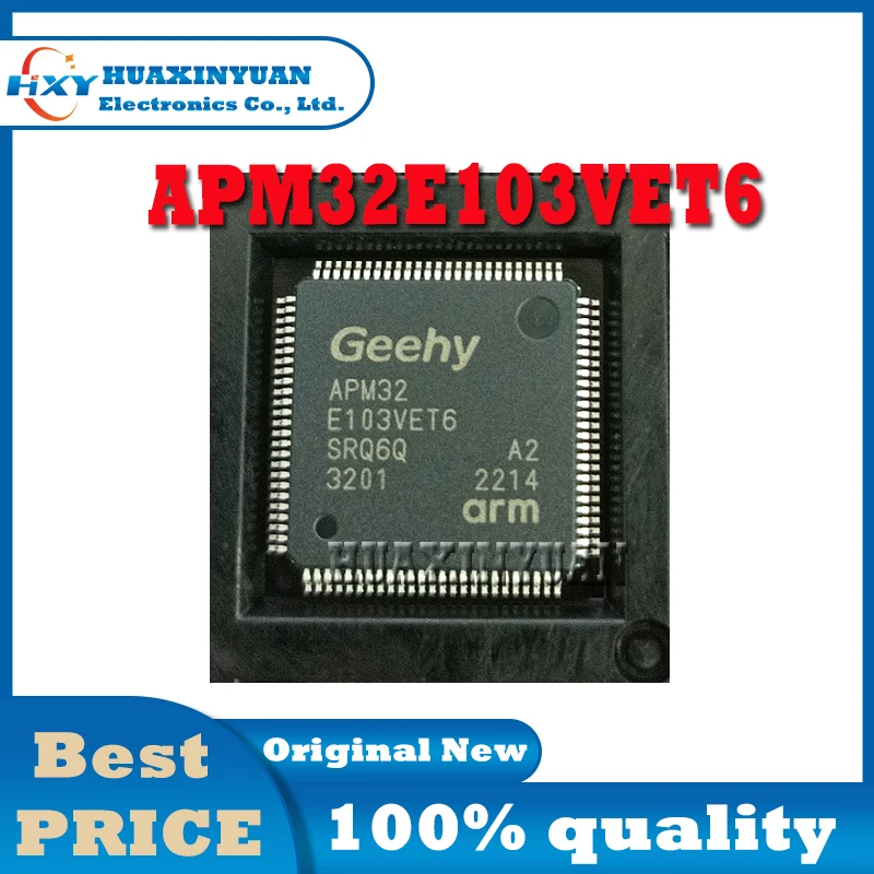 1PCS/LOT APM32E103VET6 APM32E103 microcontroller new original authentic APM32E10  Compatible to replace STM  ic Chip In Stock IC