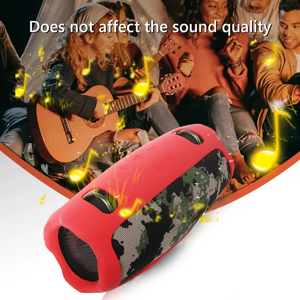 Silicone Case Cover Protective Skin Case Anti-Drop Speaker Shell Sleeve Skin Anti Scratch for Xtreme 4 Portable BT Speaker