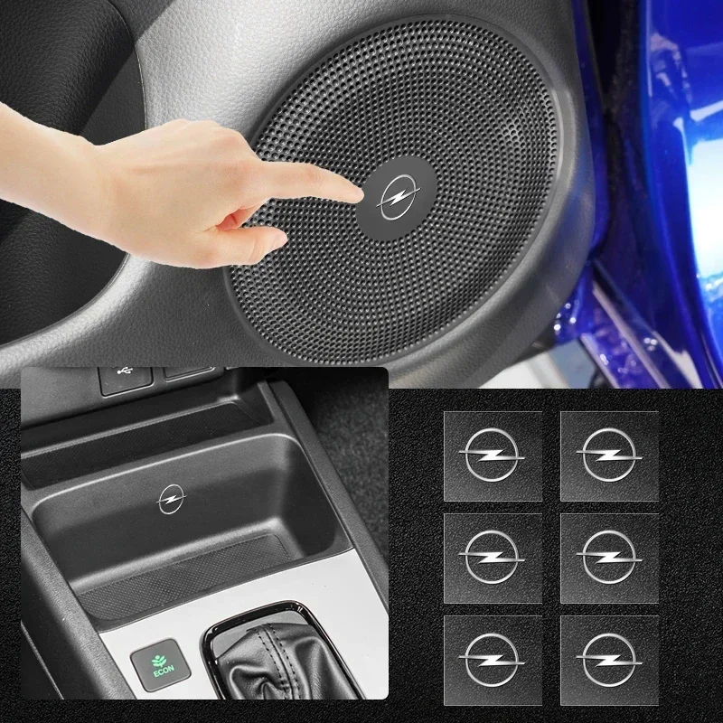 

1/2/5/10 шт. наклейки-эмблемы для декора салона автомобиля, автостайлинг для Opel Astra, Insignia, Corsa, Zafira, Meriva, Mokka, Vivaro, Vectra