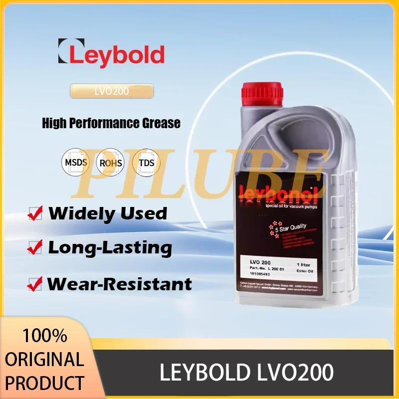 

LEYBOLD LVO200 High Performance Synthetic Vacuum Pump Oil for Optimal Performance and Long-Term Protection Original Product